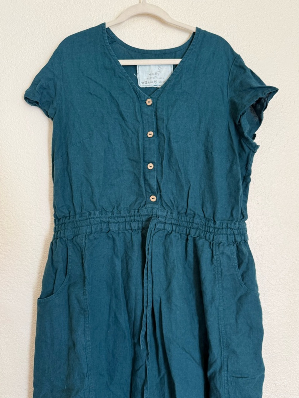 Not Perfect Linen Reine Dress - Picture 2 of 11